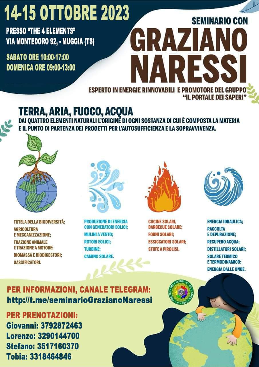 14 e 15 Ottobre Muggia Friuli