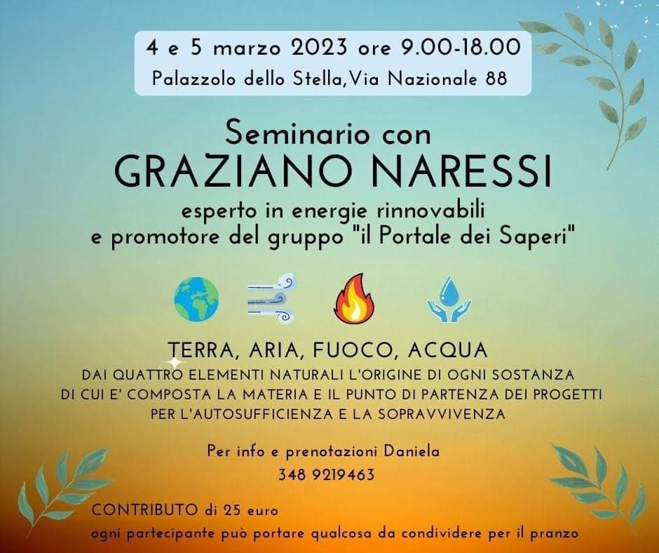 4 e 5 Marzo Palazzolo dello Stella Friuli